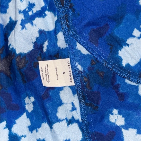 NWOT Ulla Johnson Anita Long Sleeve Cotton Sateen Minidress Sz 8 - Picture 7 of 8